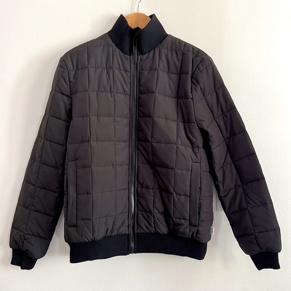 RAINS Liner High Neck Jacket Black NWT - Picture 7 of 16